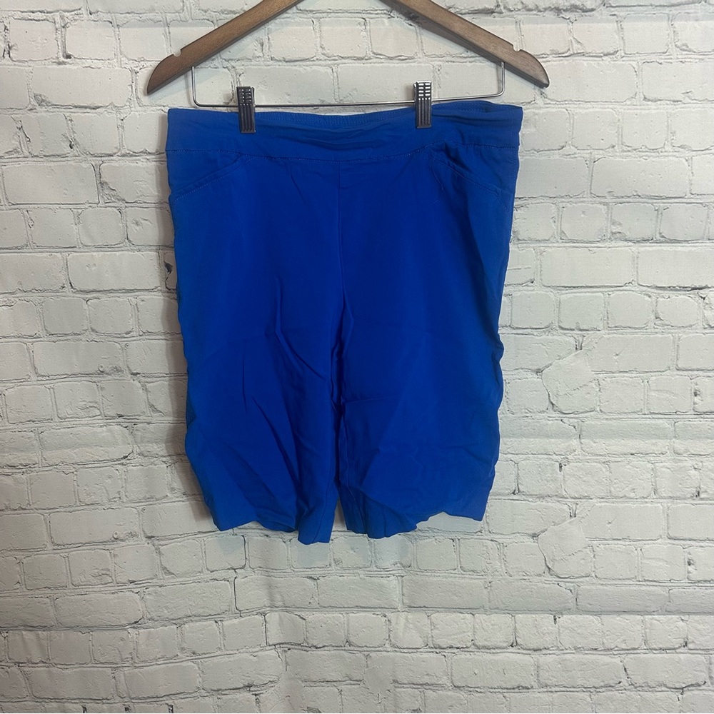 Kim Rogers Vibrant Blue Women's Bike Shorts